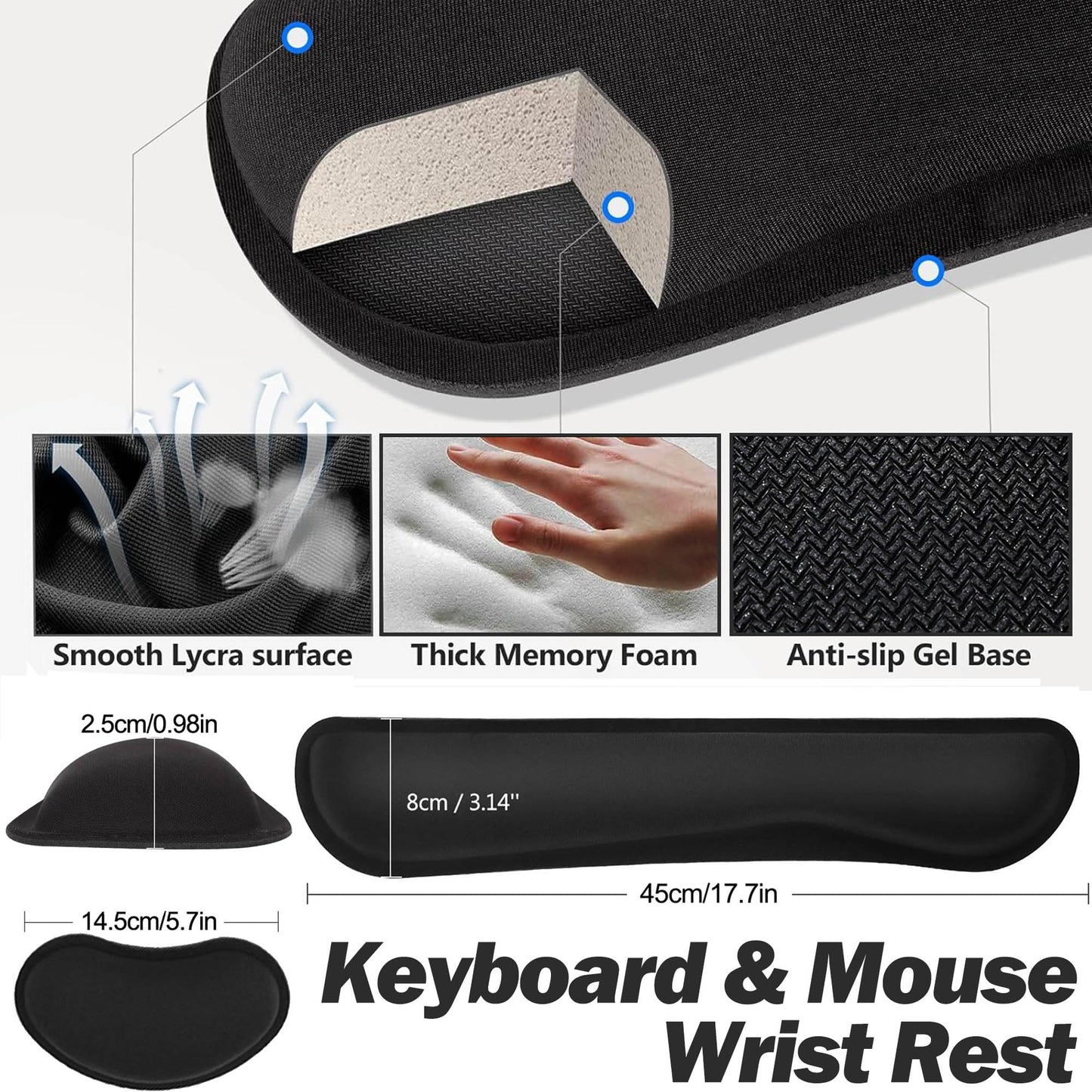 15W Magnetic Wireless Charging Desk Pad with Ergonomic Tilt Phone Stand, 35×15in XXL Foldable PU Leather Mouse Pad with Keyboard & Mouse Memory Foam Wrist Rest for Gaming Office Home Minimalist Desk
