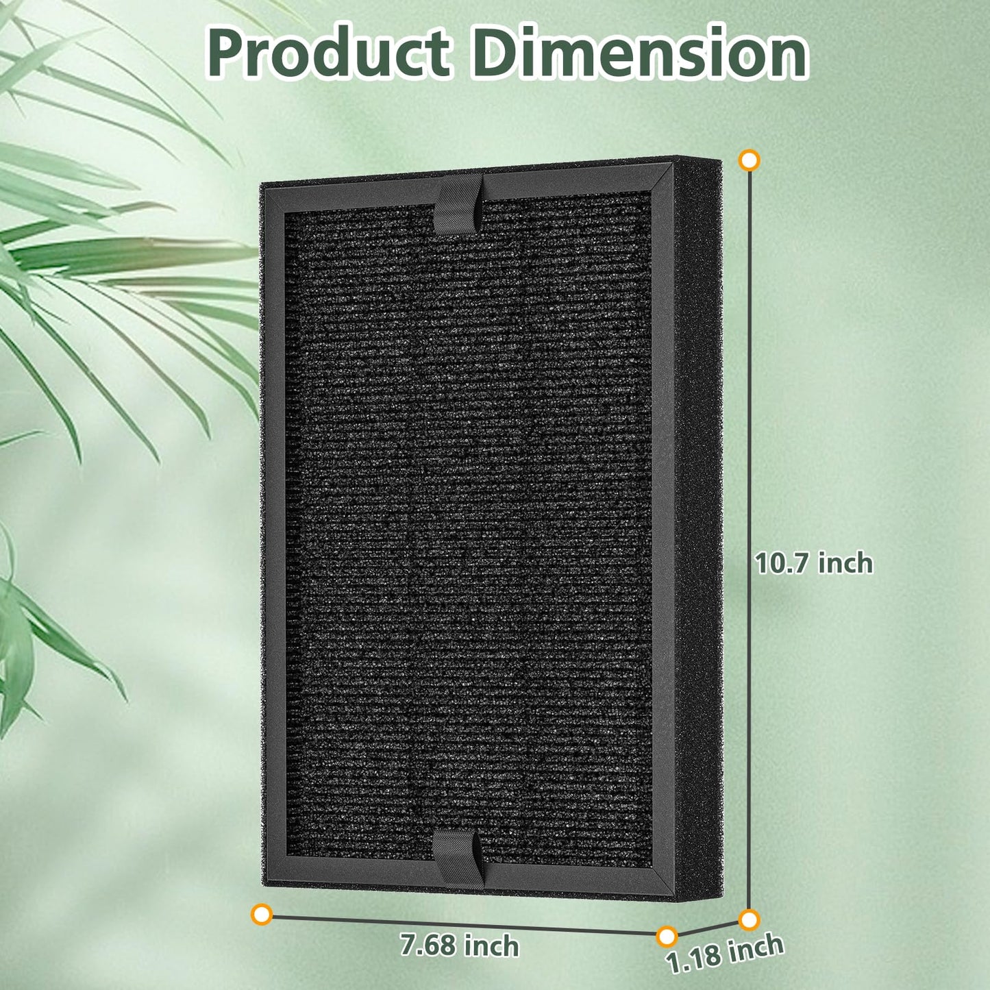 KF250 Replacement Filter, Compatible with Kenmore 1200e Series Air Purifier PM2010, for Rooms up to 1,500 Sq. Ft. 3-in-1 HEPA Filter, 4-Pack