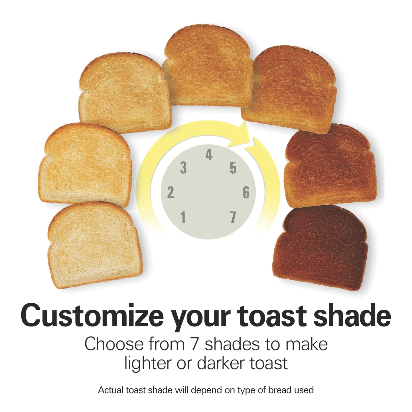 Hamilton Beach 2 Slice Extra Wide Slot Toaster with Bagel & Defrost Settings, Shade Selector with 7 Browning Levels, Toast Boost, Auto Shutoff, Black & Stainless Steel (22633)