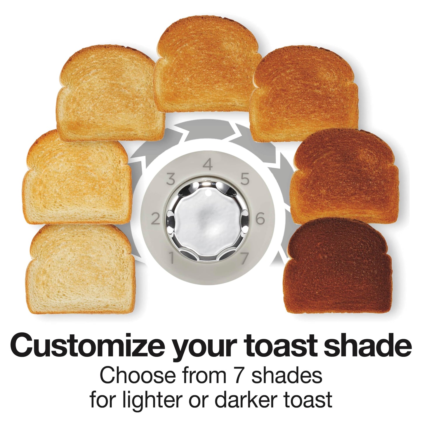 Proctor Silex Plastic 2 Slice Toaster, Bagel, Defrost & Cancel Buttons, Browning Control With 7 Shades, Auto Shutoff, Slide-Out Crumb Tray, Red (22661)