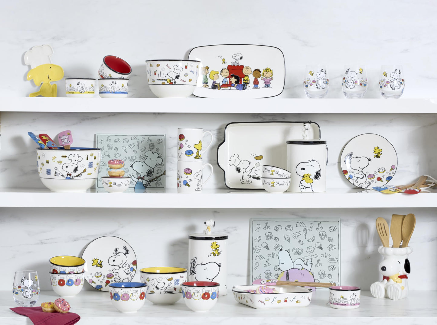 Lenox 897691 Chef Snoopy Square Baker