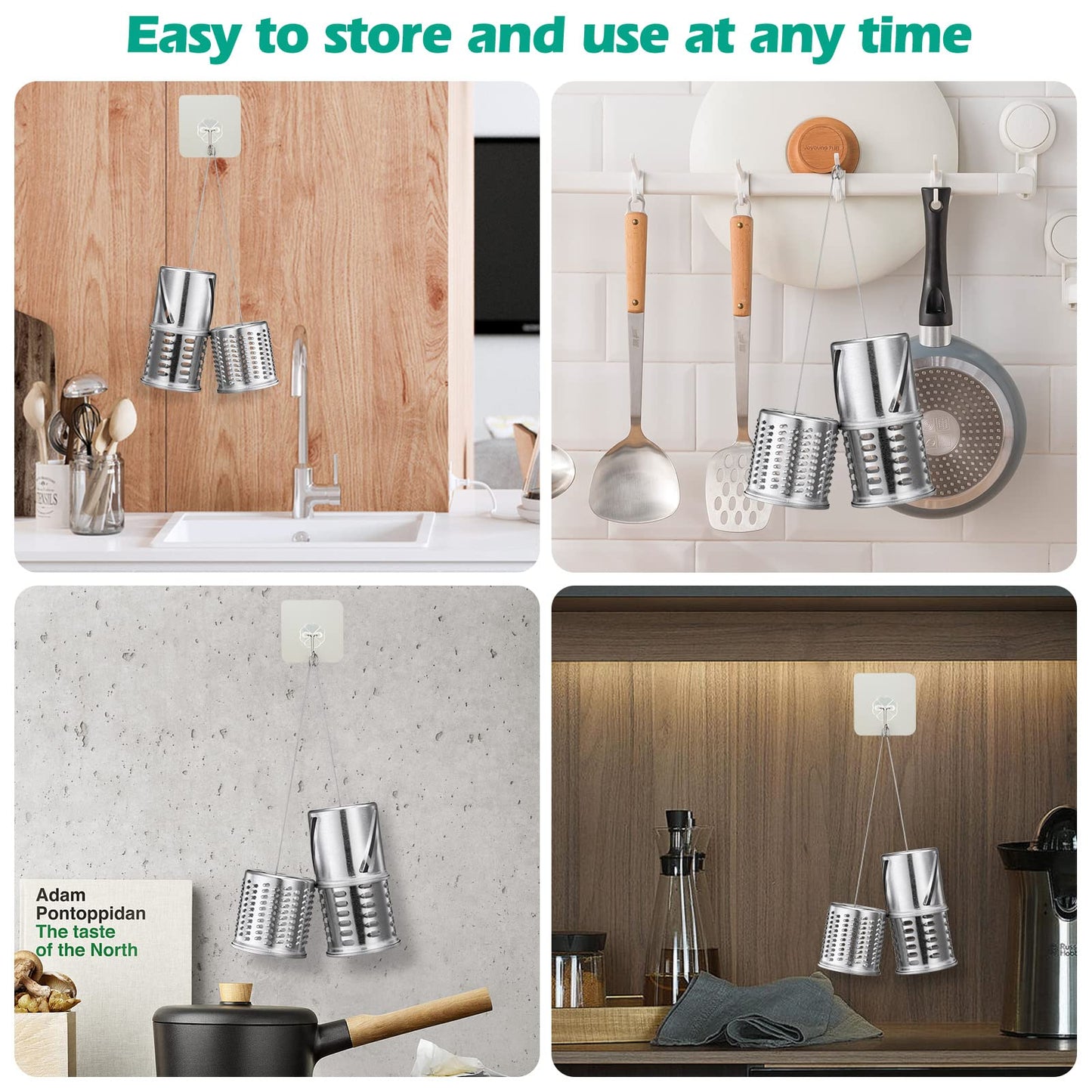 FavorKit Slicer Shredder Attachment for KitchenAid Mixers, Stainless Steel Cheese Grater Vegetable Salad Maker Accessories with 3 Cutting Blades,Dishwasher Safe!