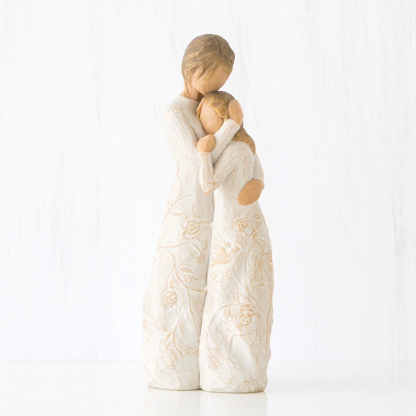 Willow Tree Close to me, Apart or Together, Always Close to me, Expresses Loving Relationships Between Mother and Daughter, Sisters or Friendships, Sculpted Hand-Painted Figure