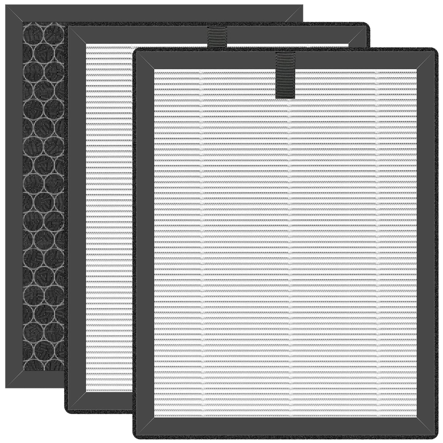 Slirceods A5 Filter For Air Purifier Compatible with VEWIOR ClearAir-A5 Air Purifier H13 Filter -3pack