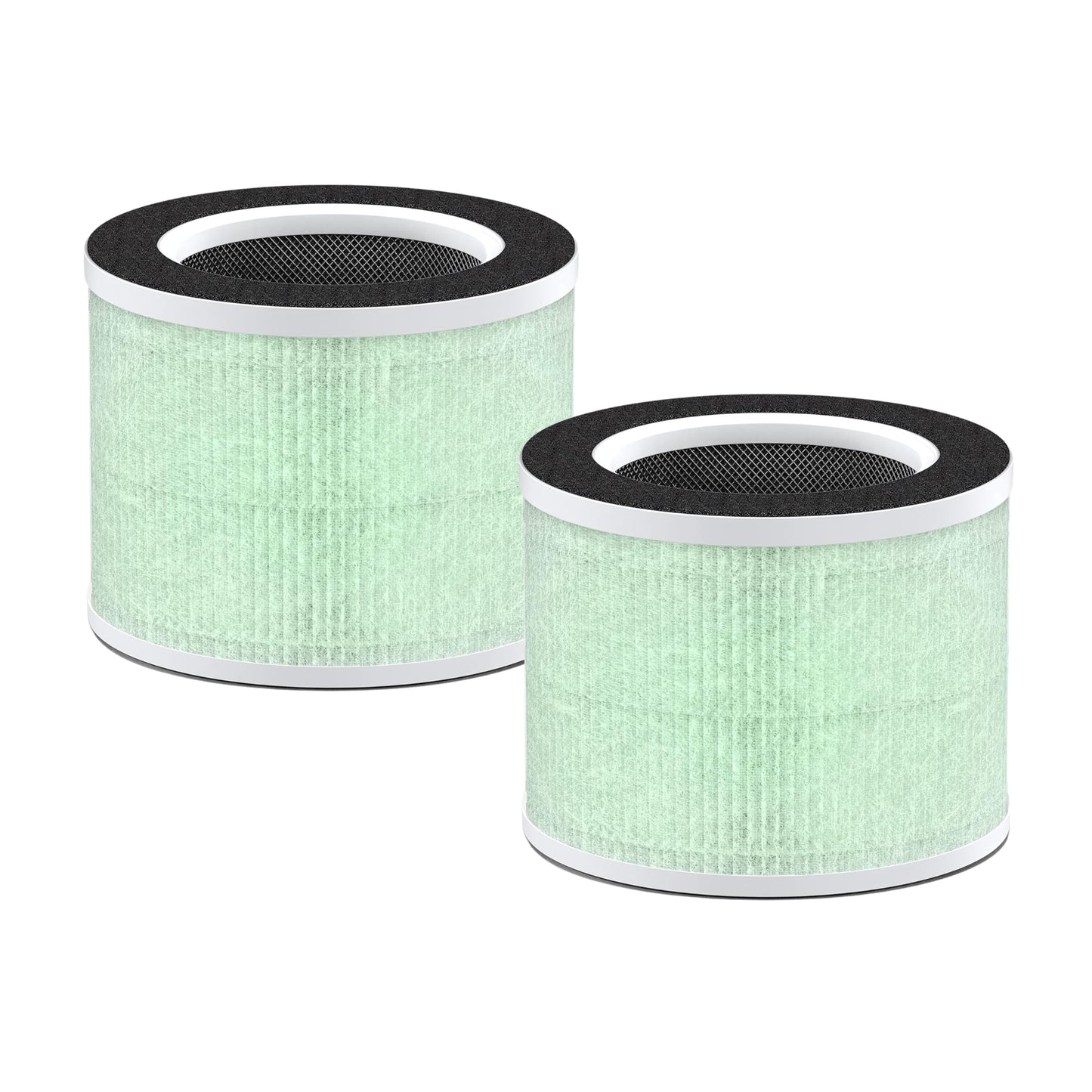 Nispira RP-AP088-F1 RP-AP088 Replacement Filter for RENPHO Air purifier RP-AP088W RP-AP088-F2 H13 4-in-1 HEPA Activated Carbon, 2 Packs