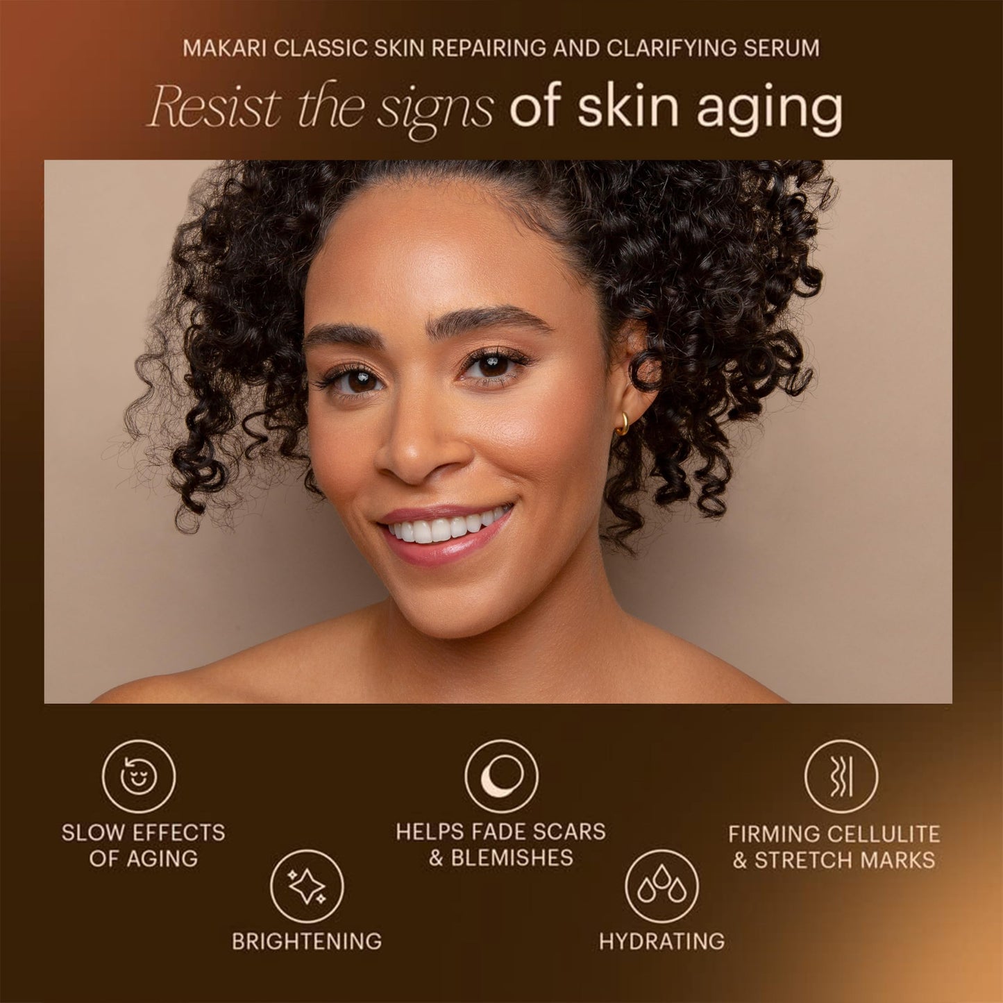 Makari Classic Skin Repairing and Clarifying Serum (1.35 fl oz) | Dark Spot Treatment Serum | Reuvenates Tone and Texture | Softens, Smoothens, and Brightens Skin | Recommended for All Skin Types