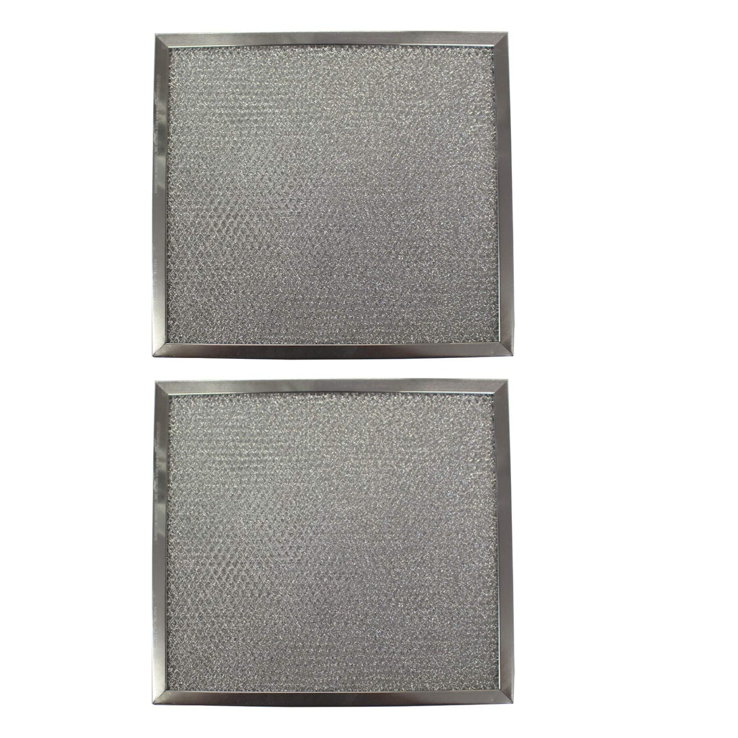 Filter Everything Replacement Aluminum Filters Compatible with Broan R610092, G-8187, RBF0801 – 11-1/4 x 11-5/8 x 11/32 – 2-Pack – Range Hood Grease Filter