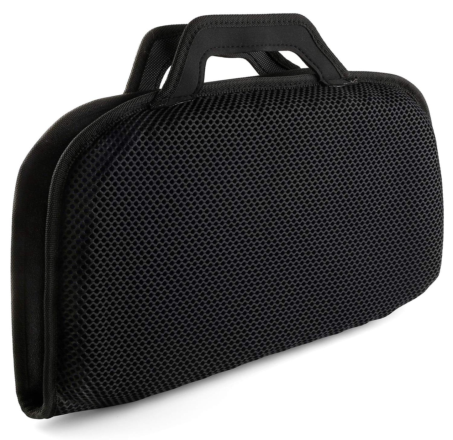 FOMI Premium All Gel Portable Seat Cushion | (15" x 17") | Comfortable Orthopedic Pad for Car, Office Chair, Wheelchair, Plane, or Home | Pressure Sore Relief, Prevents Sweaty Bottom | Foldable