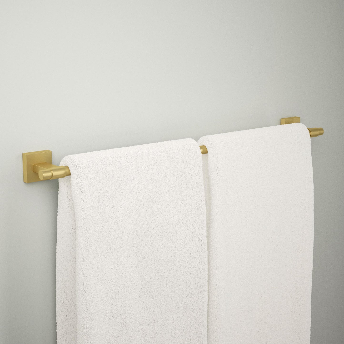 Franklin Brass Maxted (1-Pack) 24' Towel Rack for Bathroom, Modern Gold Bar Holder Wall Mounted Rod, Hardware | Accessories MAX24-MG