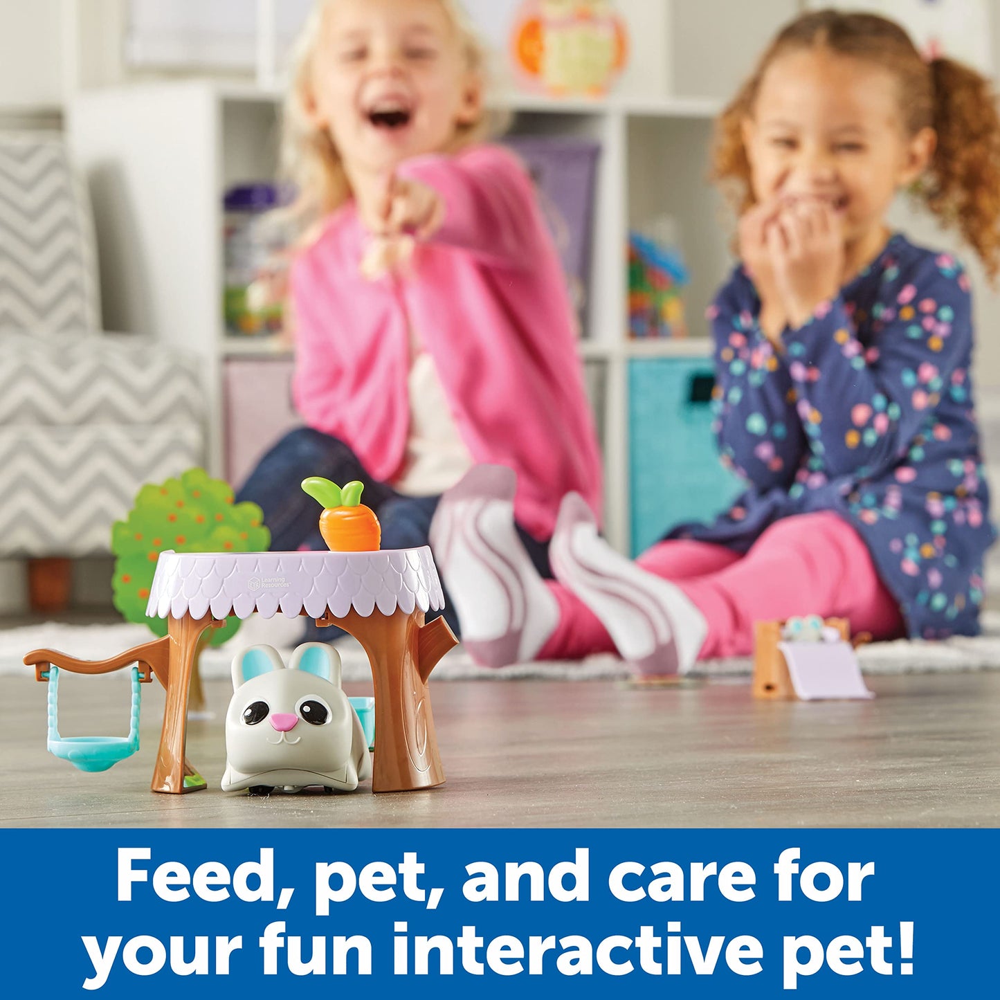Learning Resources Coding Critters Bopper - 22 Pieces, Ages 4+, Screen-Free Toy For Kids, Interactive STEM Pet, Preschool Activity