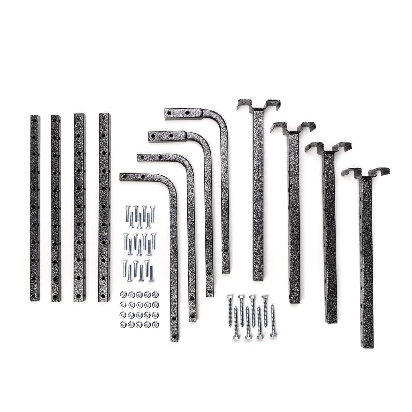 HyLoft Adjustable Garage Ceiling Mount Storage Rack Kit, Ceiling Shelving Mounts, 34 in. x 26 in., 80844-10, Hammertone