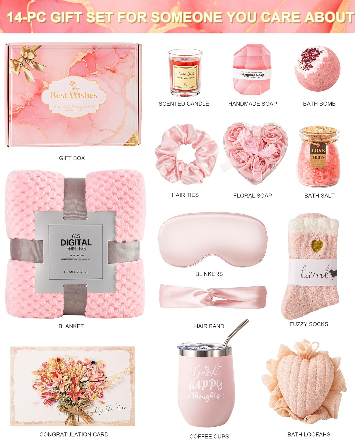 Mothers Day Gifts for Women,Mothers Day Gifts Baskets for Mom, Happy Birthday Gift Ideas Basket