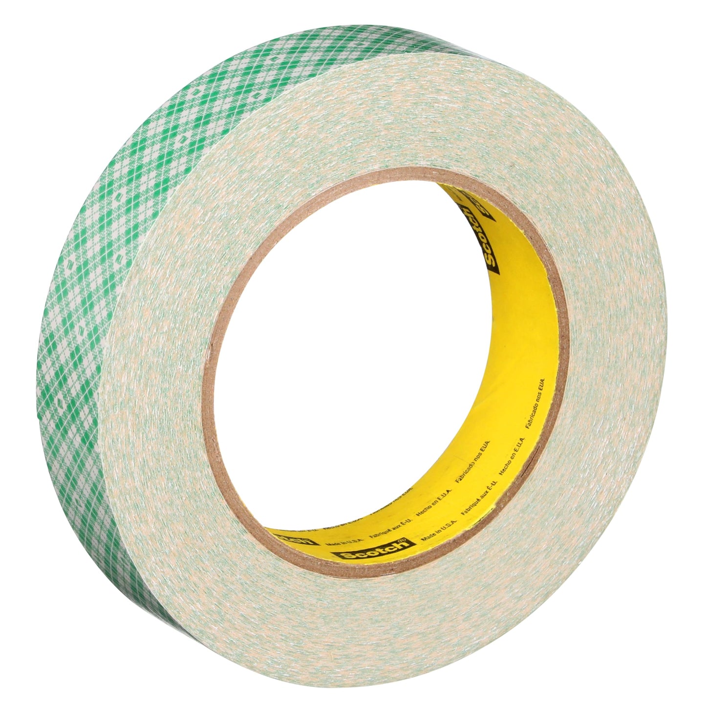 3M Double Coated Paper Tape 410M, Natural, 1 in x 36 yd, 5 mil, 1 Roll, Quick Grab and Dependable Hold