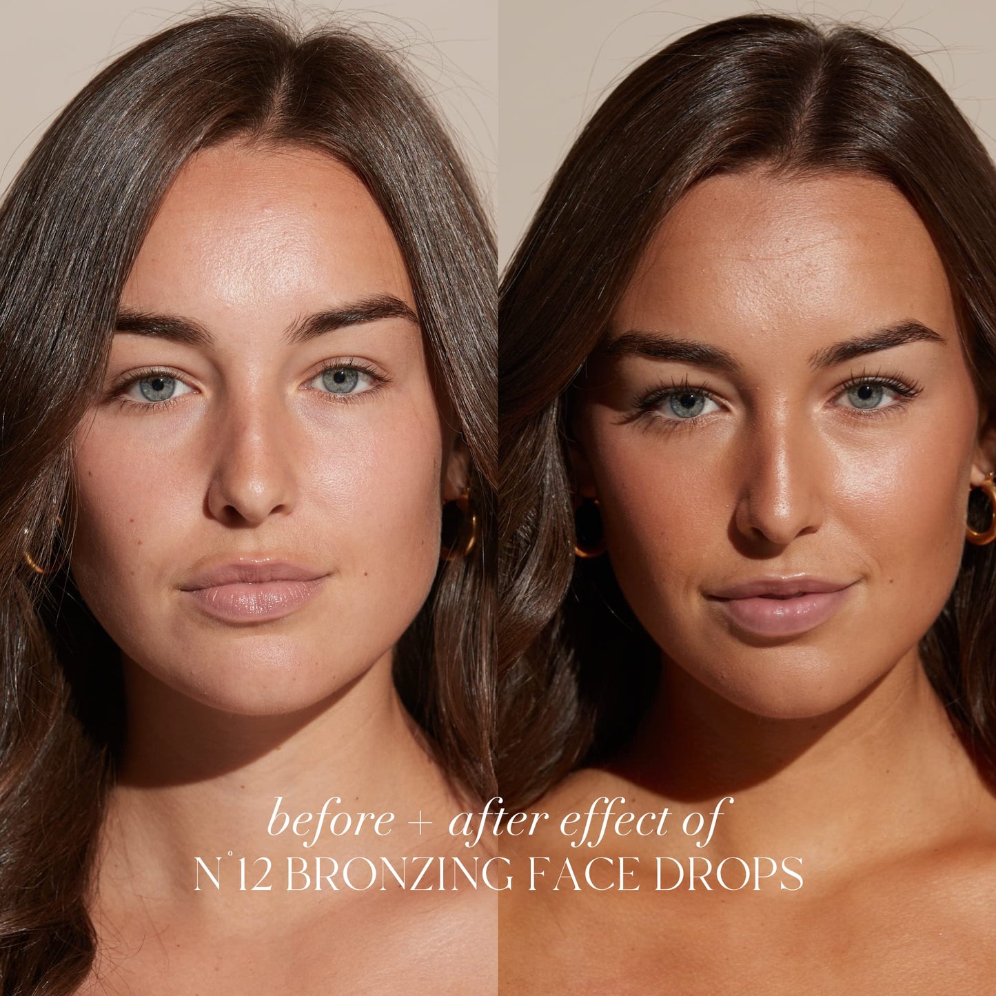 +Lux Unfiltered N°12 Face Tanning Drops - Fragrance Free Bronzing Drops for Face with Hyaluronic Acid, Vitamin E, & Passionfruit Oil - Cruelty Free & Vegan Self Tanner