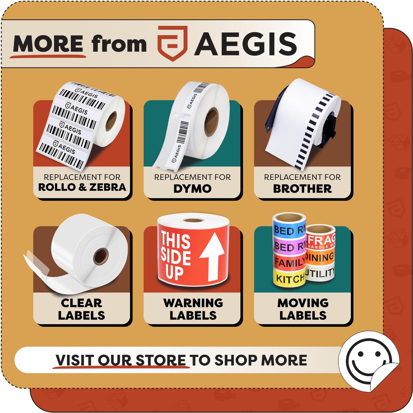 Aegis Adhesives - Replacement for DYMO 30324 (12 Rolls, 3840 Labels) - 2 1/8" X 2 3/4" Direct Thermal Barcode Multipurpose Labels - Compatible with DYMO LabelWriter 450, 450 Turbo, 4XL (Not 550, 5XL)