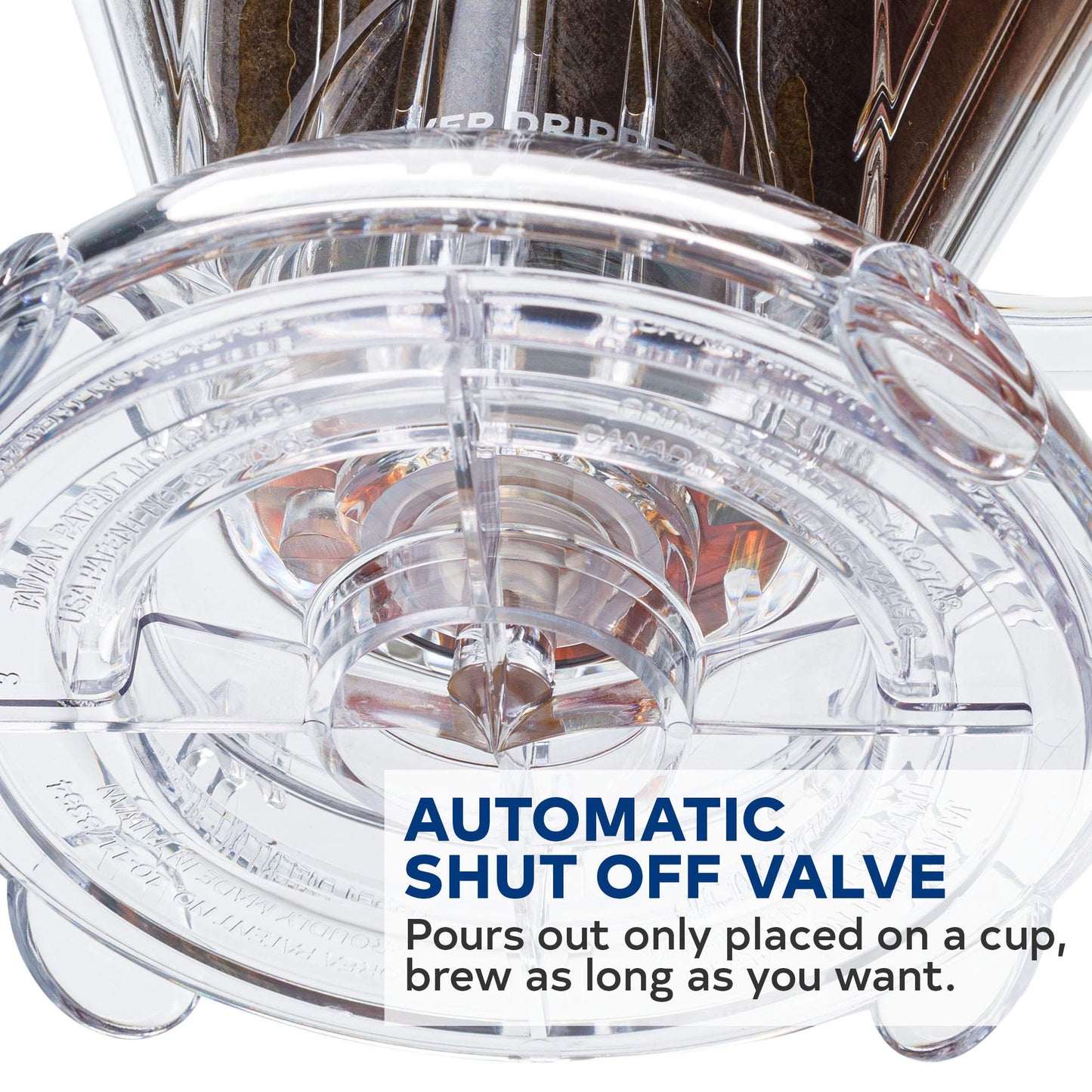 Clever Coffee Dripper and Filters, Large 18 oz| Barista's Choice| Safe BPA Free Plastic|Includes 100 Filters (Clear, 18 oz Large)