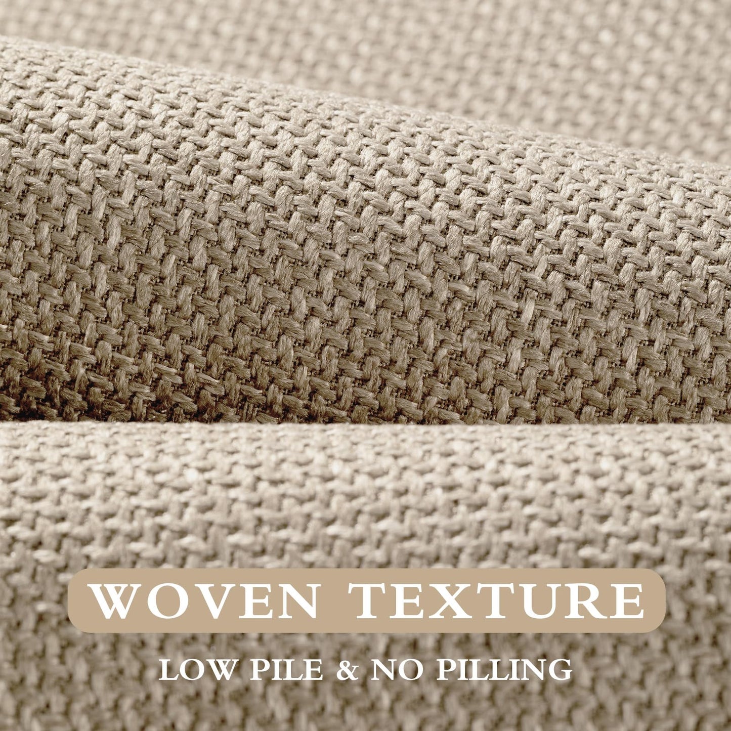 YIHOUSE Beige Bathroom Rug Sets 2 Piece, Absorbent Bath Mat for Bathroom Non Slip Washable, Bath Room Mat Quick Dry, Thin Bath Rug Set for Toilet and Floor(17"x24"+17"x47")