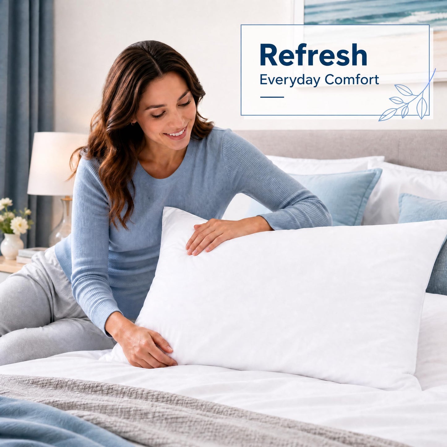 ZPECC White Pillow Cases Bulk 24 Pack - Standard Pillowcases with Envelope Closure, Soft Brushed Microfiber Pillow Cover for Hotel Airb&bs Hospital Bedding Essential