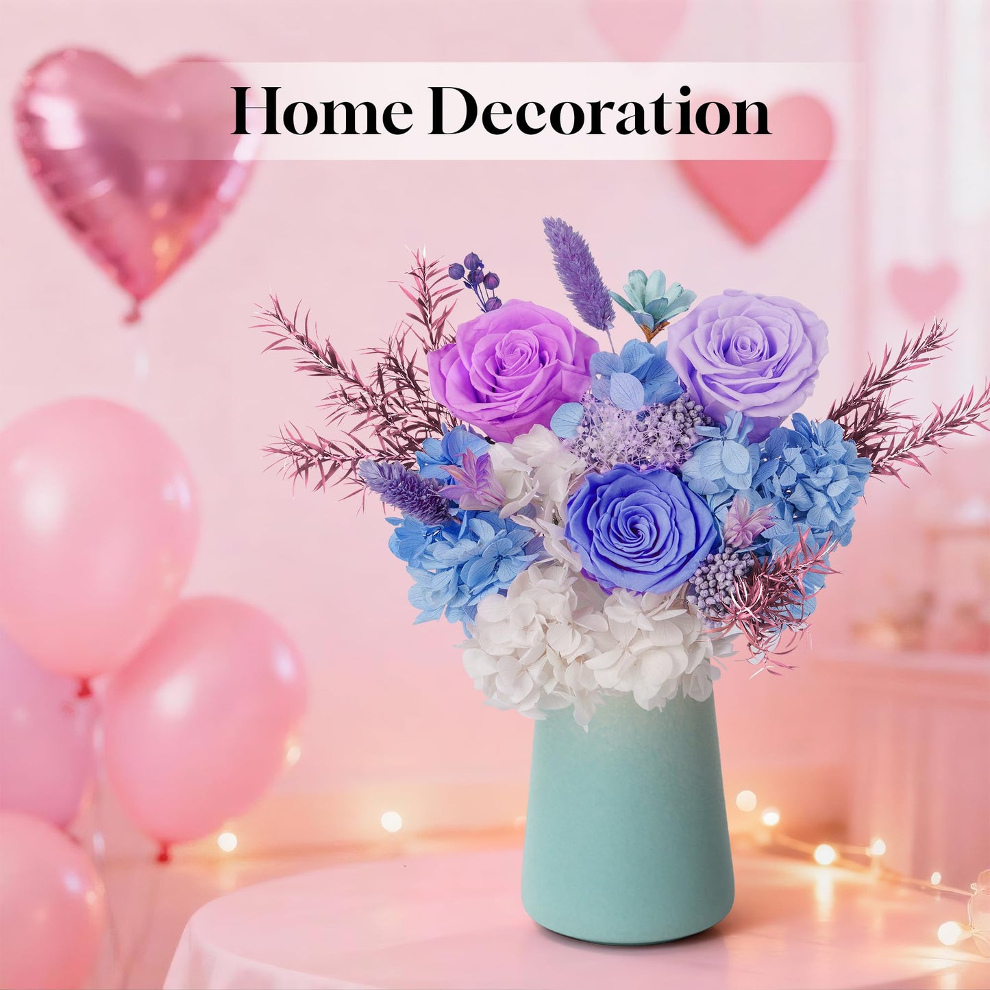 Childom Mothers Day Rose Gifts for Mom,Birthday Gifts for Women,Preserved Flowers for Delivery,Mothers Day Flowers Gift for Wife,Grandma,Purple Real Roses Bouquets for Her,Anniversary,Valentines Gifts