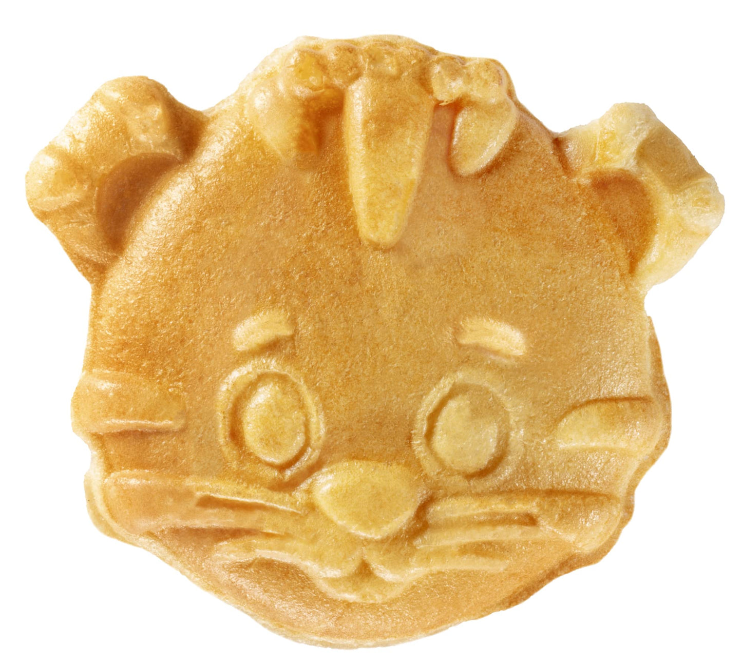 Daniel Tiger's Neighborhood Waffle Maker -Electric Nonstick Mini Waffle Iron for Kids, Makes 3D Character Waffles & Pancakes (Daniel Tiger, Katerina Kittycat, Trolley), Fun Breakfast Kitchen Appliance