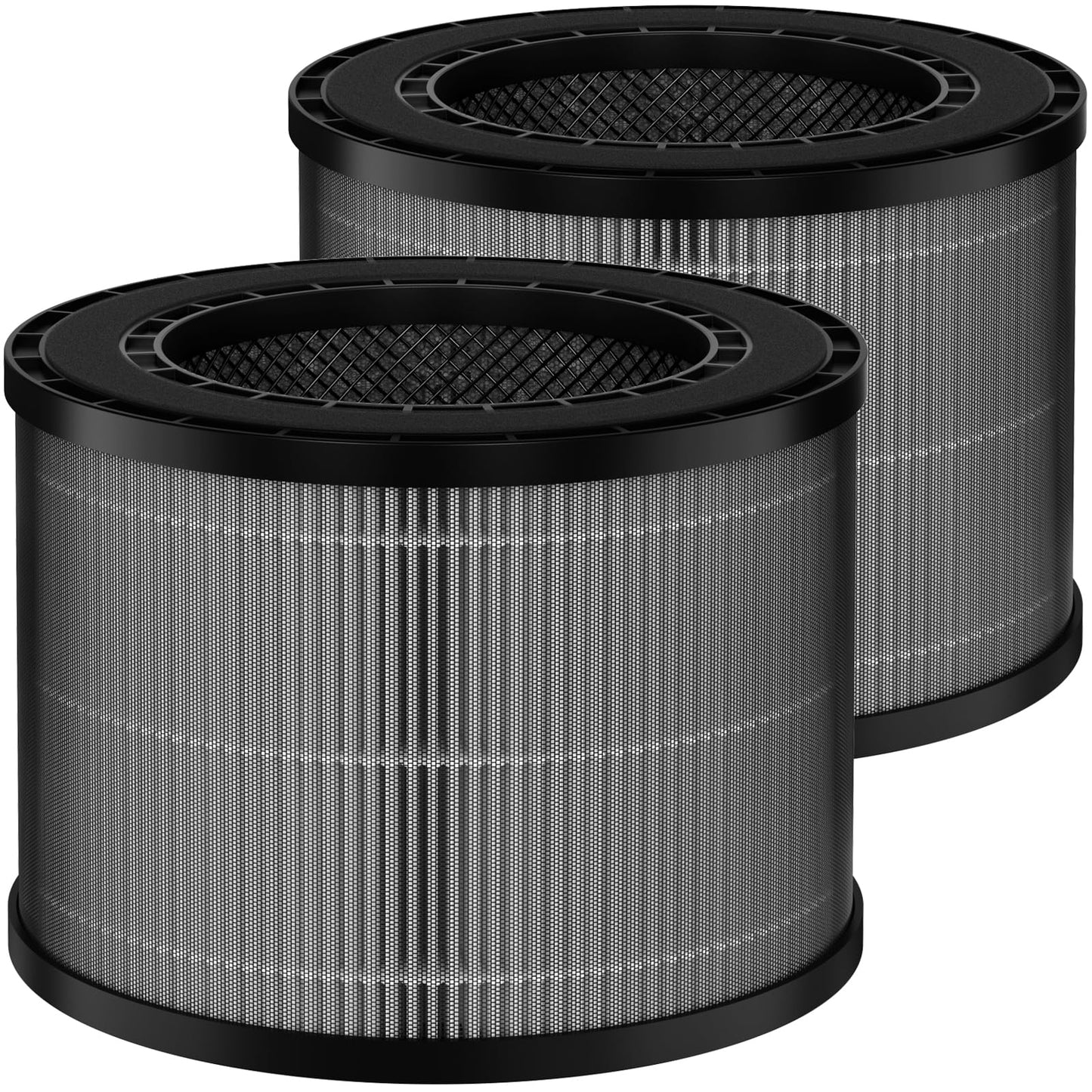 GoKBNY 2-Pack DR-HAP002 Replacement Filter Compatible with Dreo Macro Pro, Macro Pro S DR-HAP002 and Toshiba CAF-Z40US/CAF-Z45US Air Purifiers, 3-in-1 Design Filters
