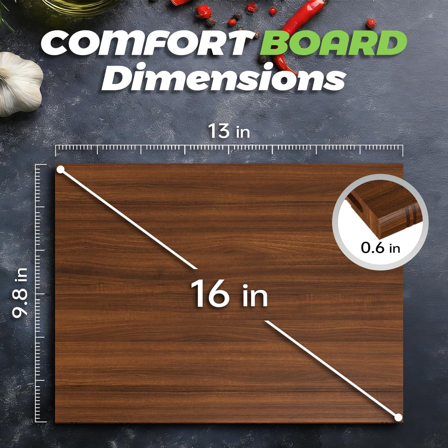 Premium Book Cutting Board Set – Crafted from 100% Black Walnut, Sapele, and Bamboo A Stylish Base With Cartoon Designs | Decorative and Functional Kitchen Essential（Walnut, Sapele, Bamboo）
