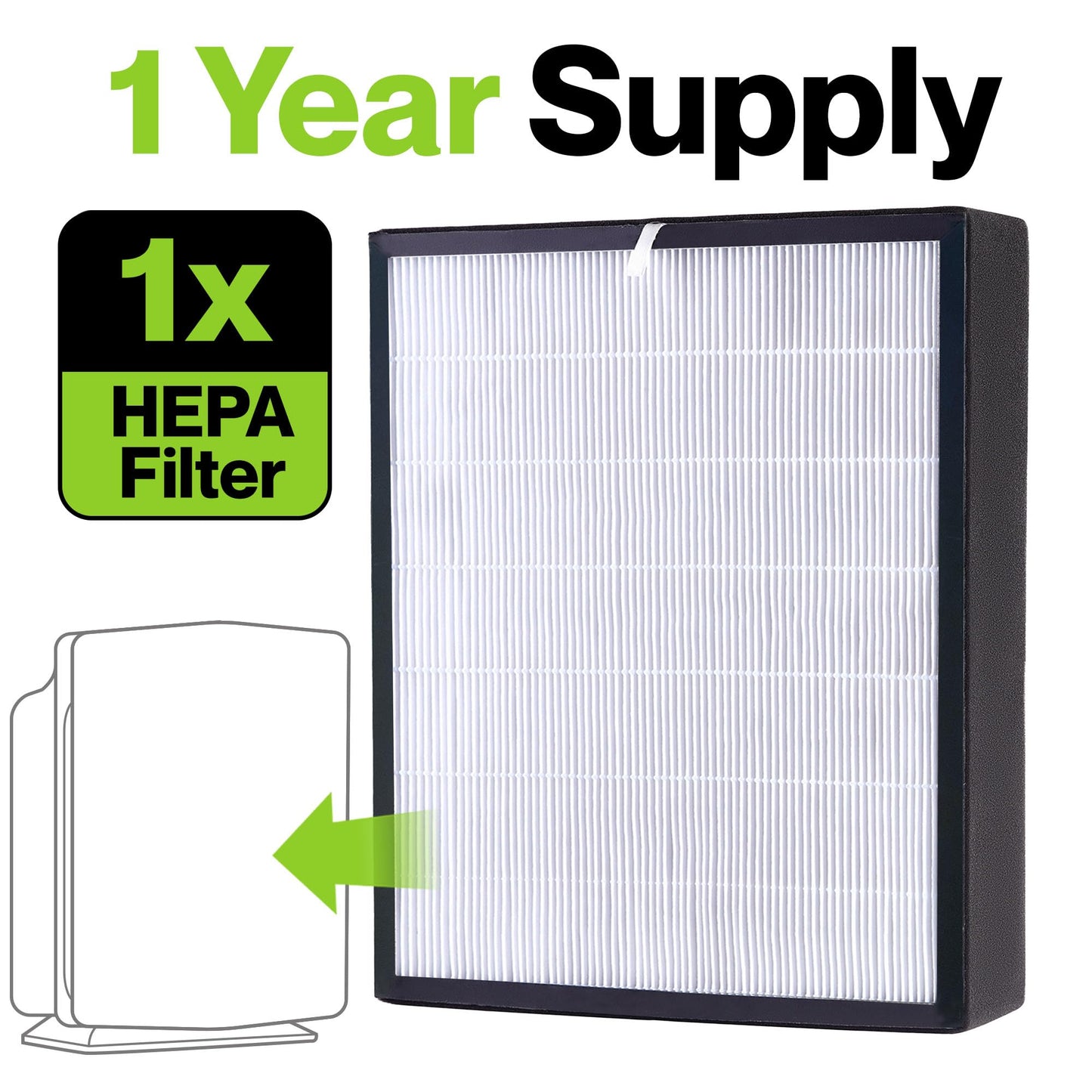 Durabasics HEPA Filter Compatible with Alen Fit50