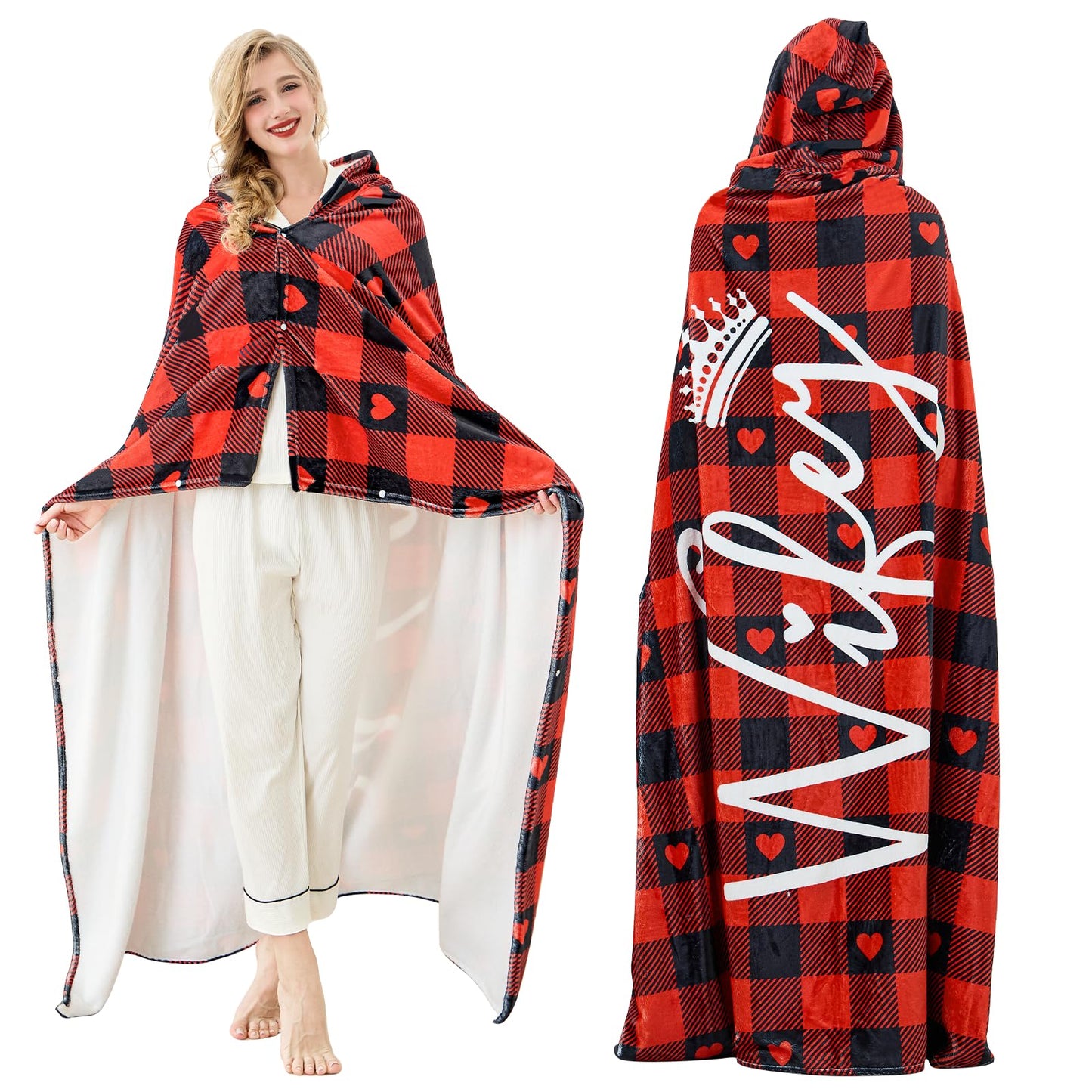 Gift for Wife, Wife Wearable Blanket Gifts from Husband, Gift for Women for Anniversary Christmas Valentines Mothers Day (Wifey Gifts)