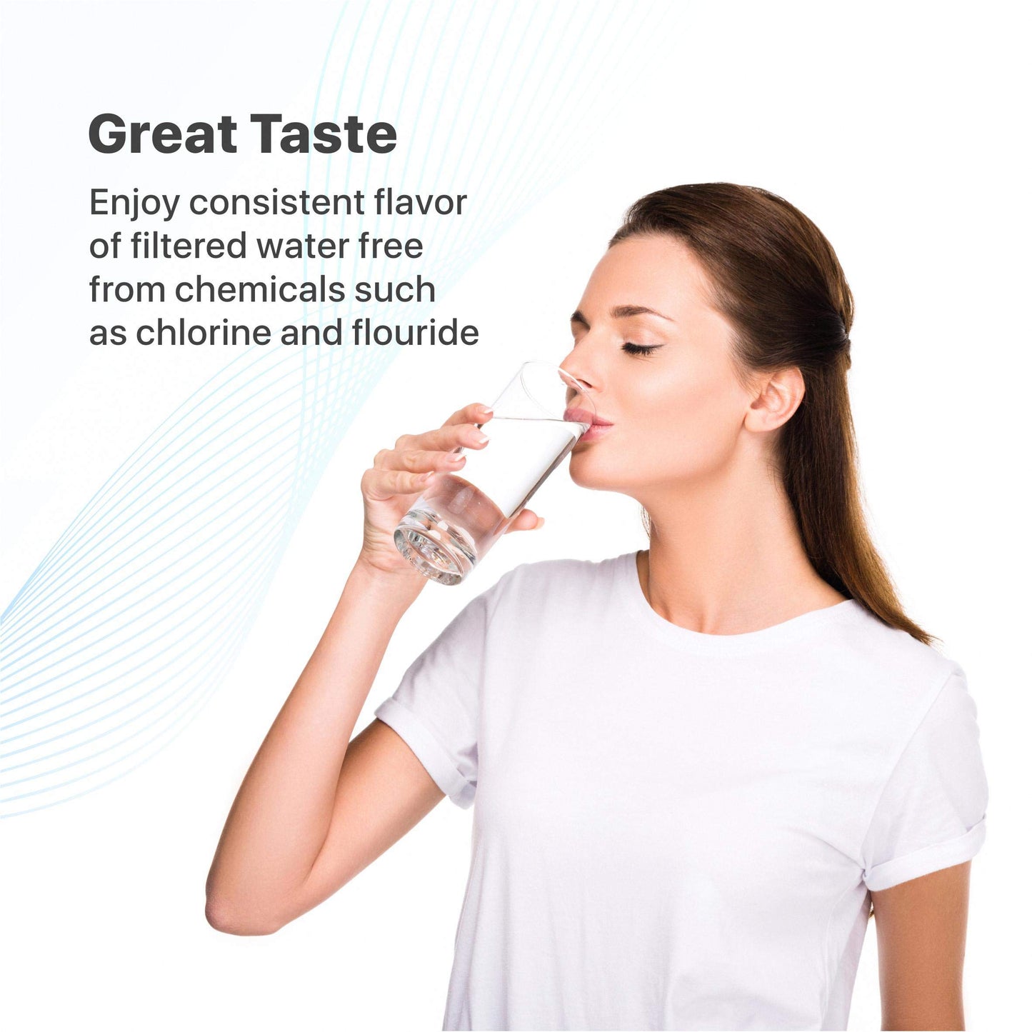 Wildberries DA29-00020B 𝐍𝐒𝐅 𝐂𝐞𝐫𝐭𝐢𝐟𝐢𝐞𝐝 Refrigerator Water Filter Replacement for Samsung DA29-00020A/B, HAF-CIN/EXP, DA29-00020B-1, RF25HMEDBSR, RF28HMEDBSR, RS25J500DSR, Pack of 3