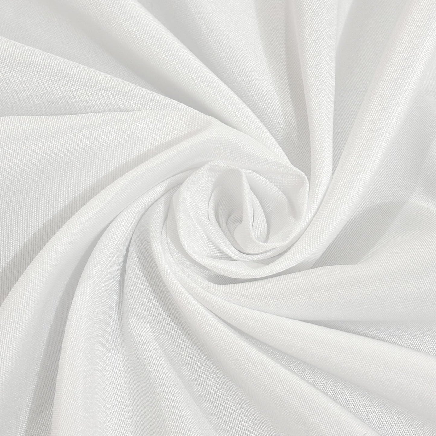 Seveups 10Pack White Round Tablecloth 90 inch White Table Cloth, Washable Round Table Cloth Polyester Table Cover for Dining Wedding Banquet Party