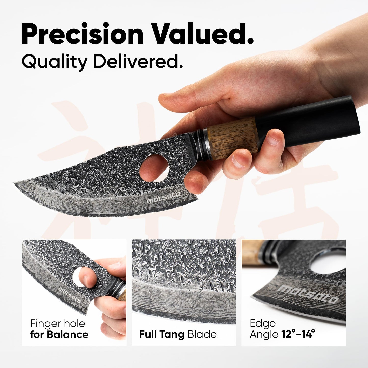 Matsato Osuren Chef Knife 6.3 Inch – Japanese Stainless Steel Kitchen Knife, Professional Chef’s Knife for Cooking, Meat Cutting Knife, Chopping Knife, Sharp Kitchen Knives for Cooking & Food Prep