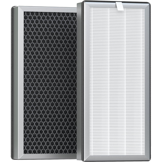 2 Pack 40 Replacement Filter Compatible with MA Series 40 Purifier, High-efficiency Filter and Activated Carbon Filter, 3-in-1 High-efficiency Filter.