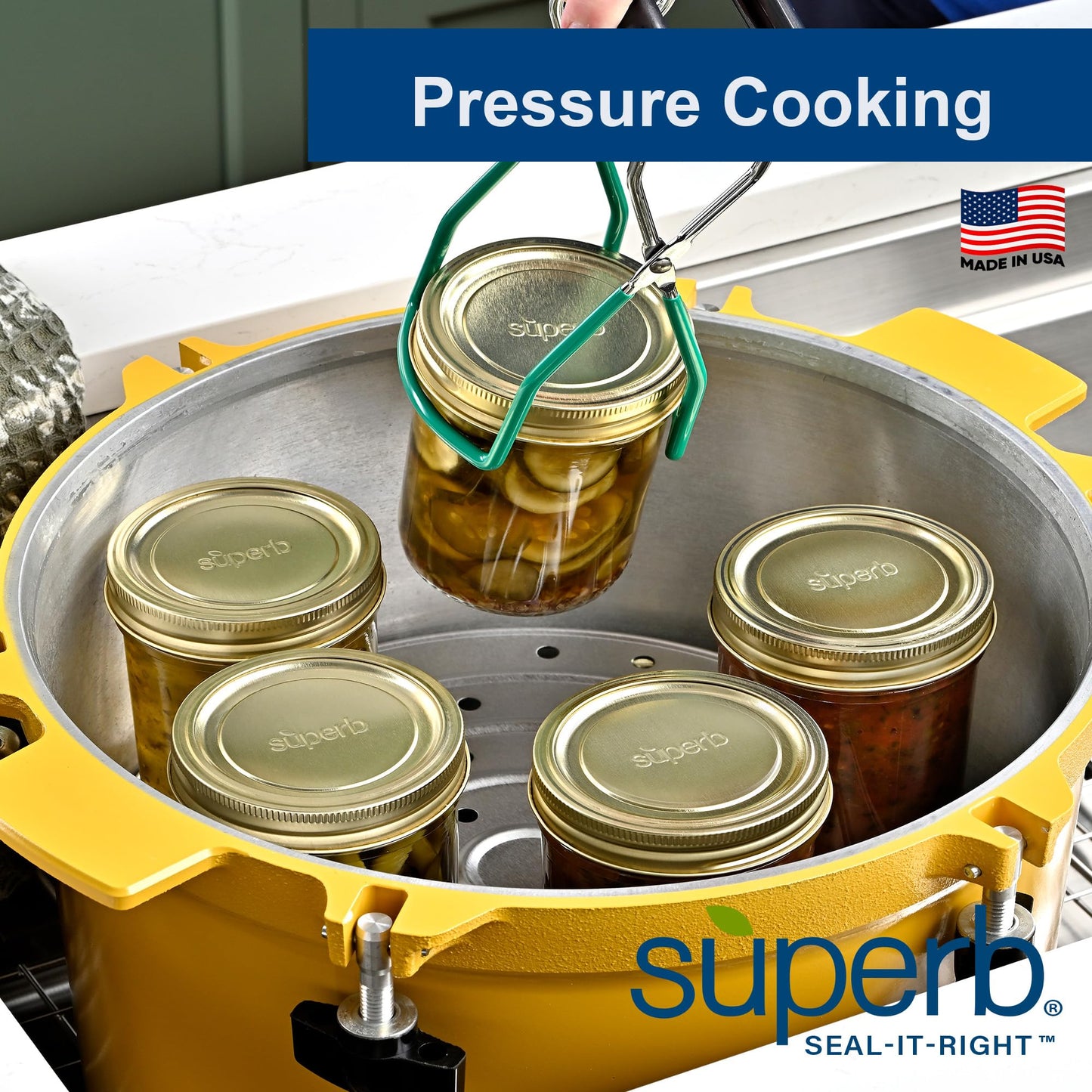 Superb Canning Lids – Wide Mouth Mason Jar Lids – Baker’s Dozen/Bulk Package of 156 Lids – Made in the USA