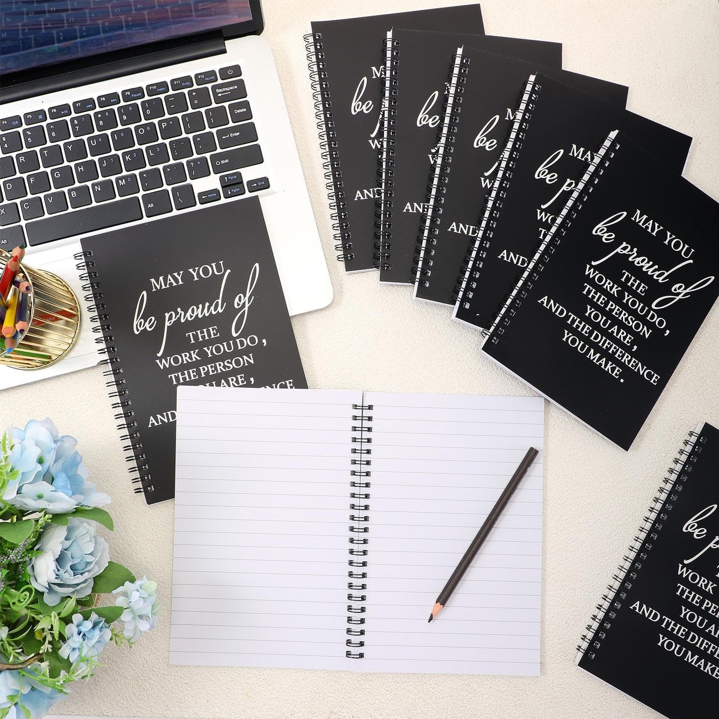 Tenceur 30 Pcs Cna Week Gifts Bulk 2026 Inspirational Notepads A5 Appreciation Thank You Gifts for Cna Employee Teachers Nurse Staff Coworkers Team Men