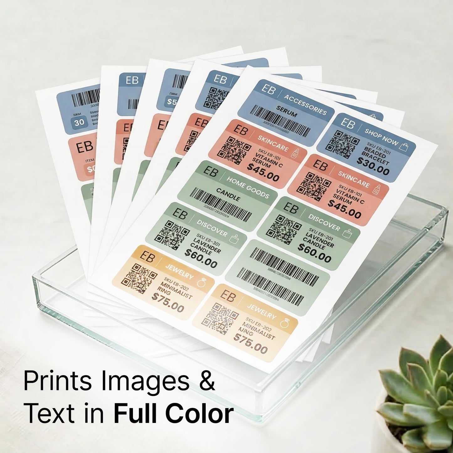 3" X 2" Matte White Printable Shipping Labels (250 Sheets, 2500 Stickers) Mailing and Address Labels, Product Packaging Stickers for Laser & Inkjet Printers - Spartan Industrial Template R011