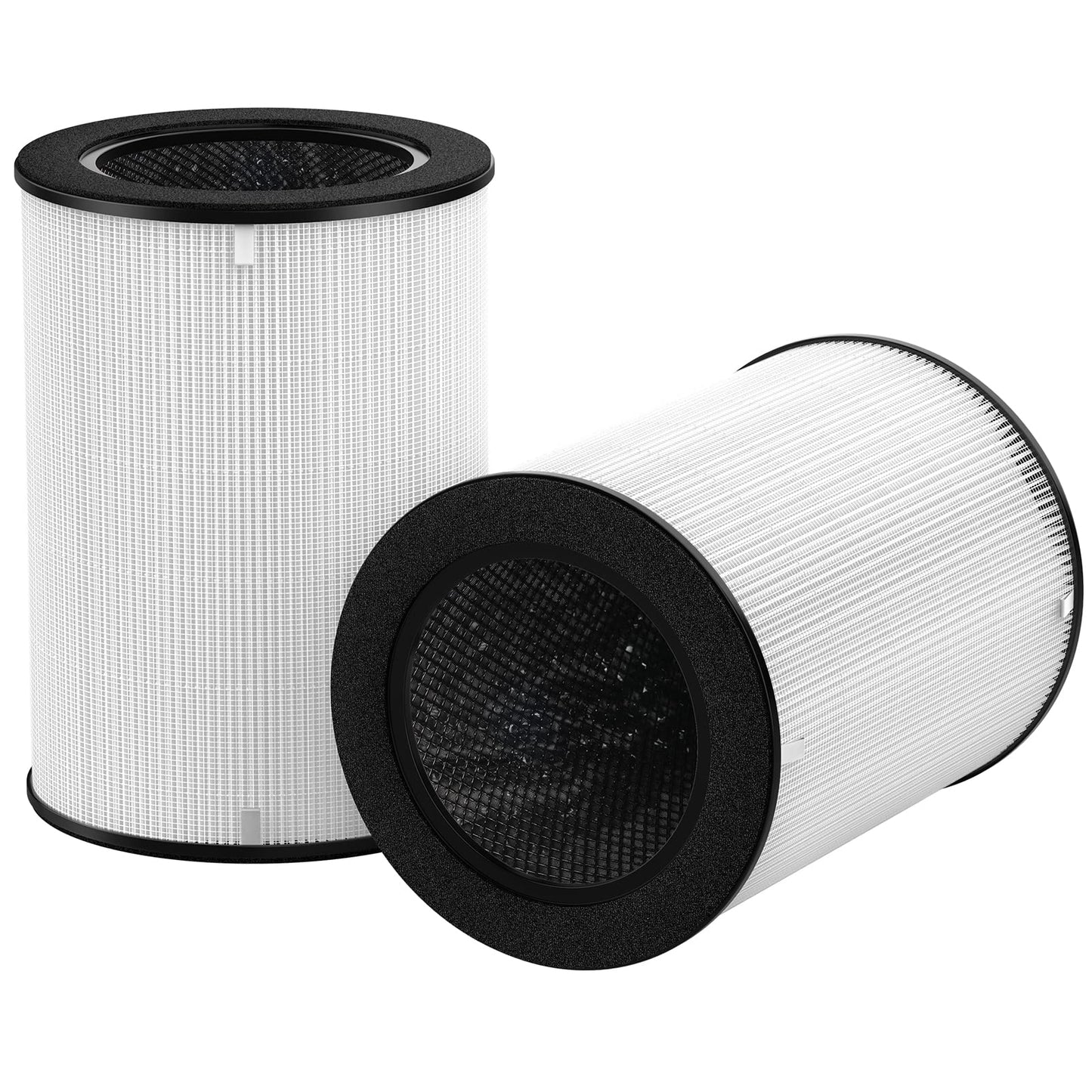 2 Pack AP-T45 AP-T40FL HEPA Replacement Filter Compatible with 1461901 Homedics 5 in 1 Total Clean Air Purifier 1461901 Replacement Filter, AP-T40, AP-T43, AP-T45-BK and AP-T45-WT,Costco 1461901