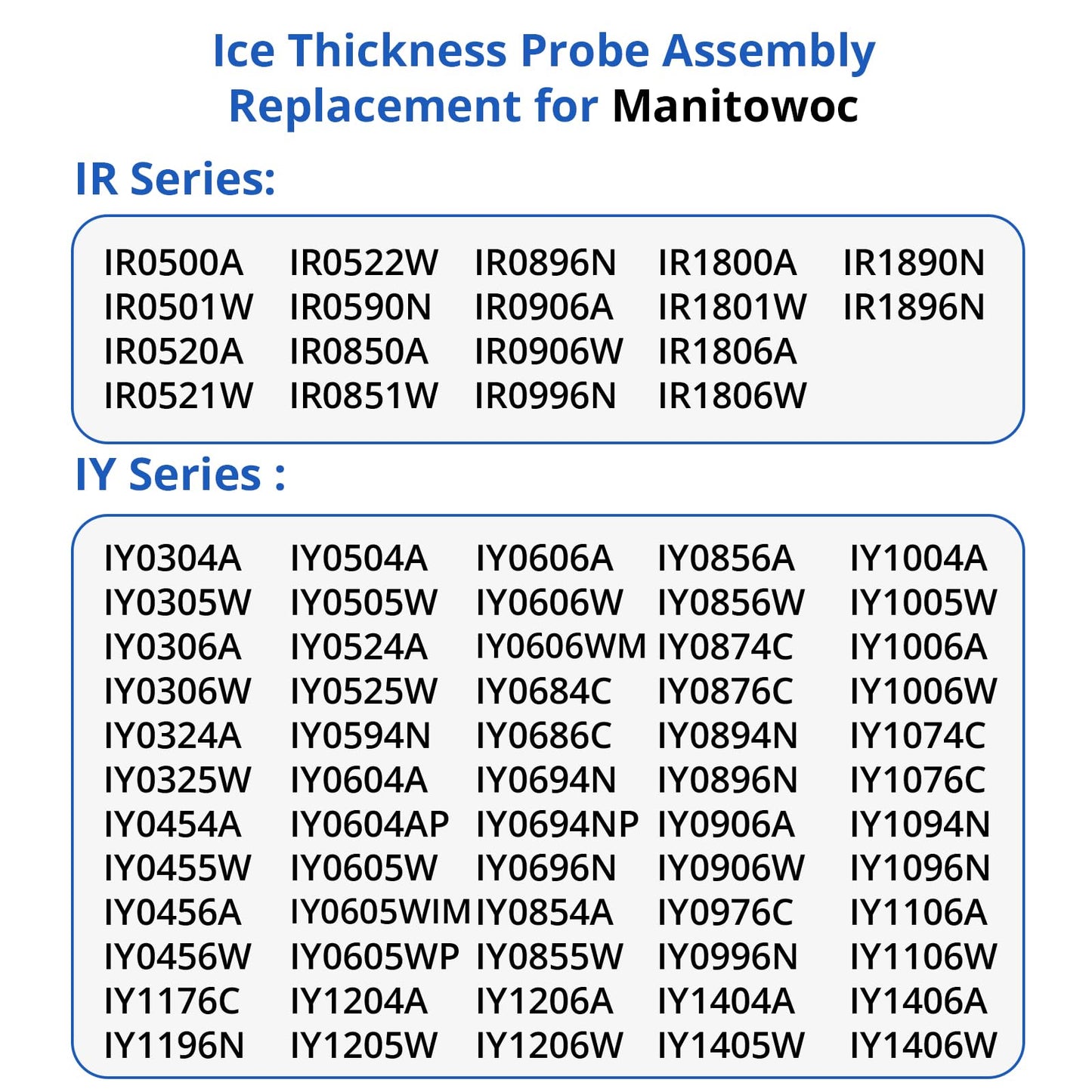 000008660 Ice Thickness Probe Assembly Replacement for Manitowoc, 8660 Ice Thickness Control Ice Machines Parts Compatible with Manitowoc Indigo Series Ice Machine etc