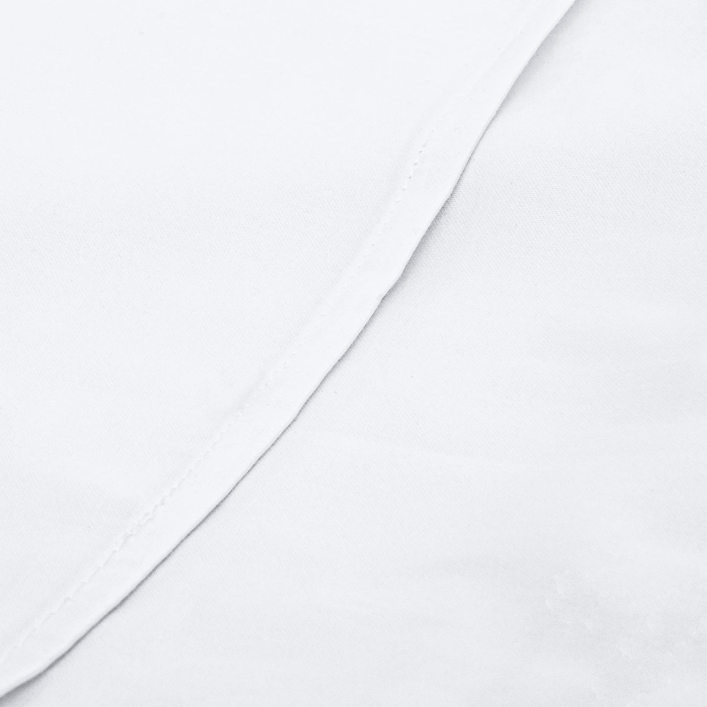 NTBAY Cotton 26x26 Euro Sham Covers - 500 Thread Count Egyptian Cotton Euro Pillow Covers, 2 Pack Super Soft and Breathable 26x26 Pillow Covers, Square Pillow Cases, White