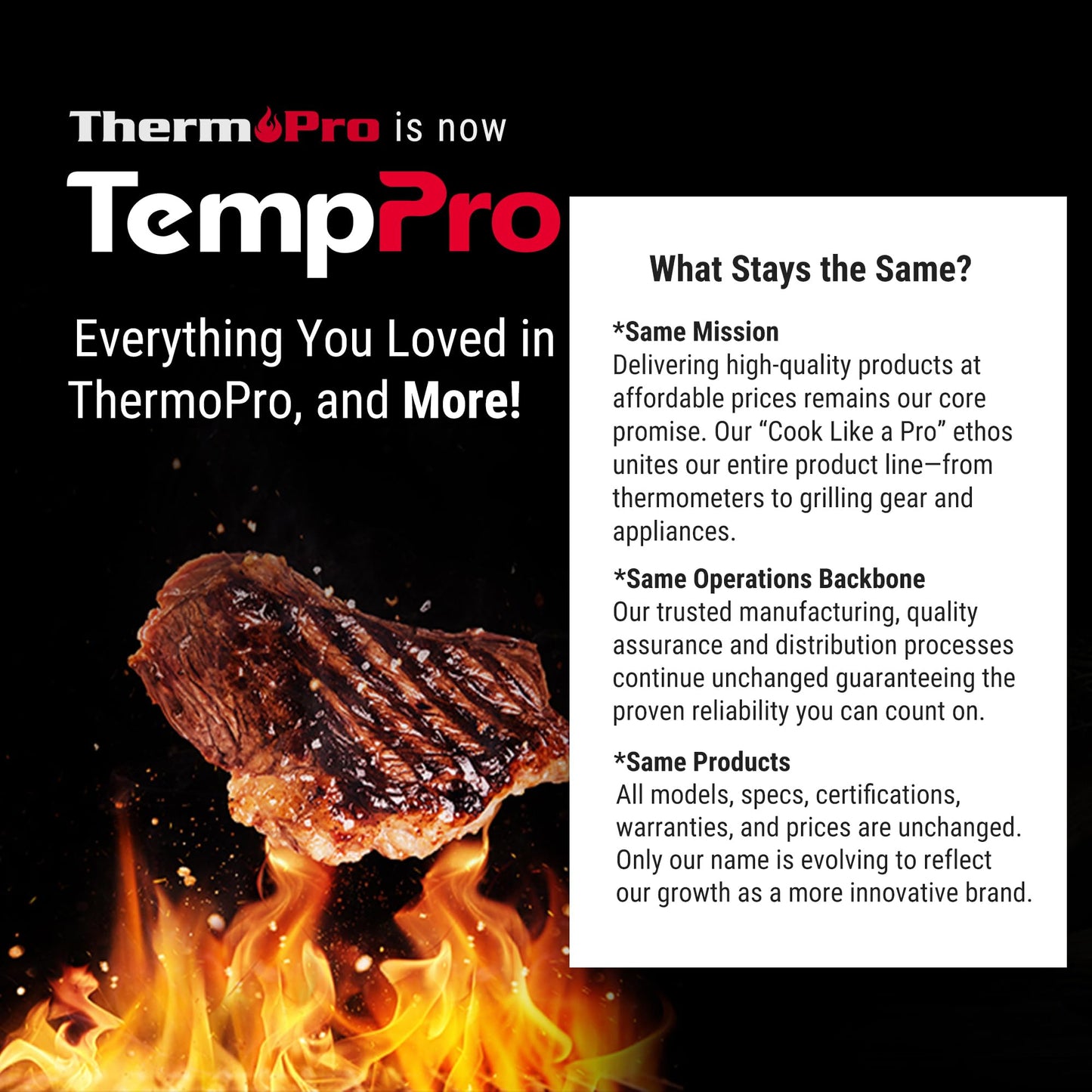 TempPro TP826 500FT Wireless Meat Thermometer, Dual Meat Probe Cooking Thermometer with HI/Low Alert, Food Grill Temperautre Probe for BBQ, Smoker, Oven, Grilling Gift (Previously ThermoPro)