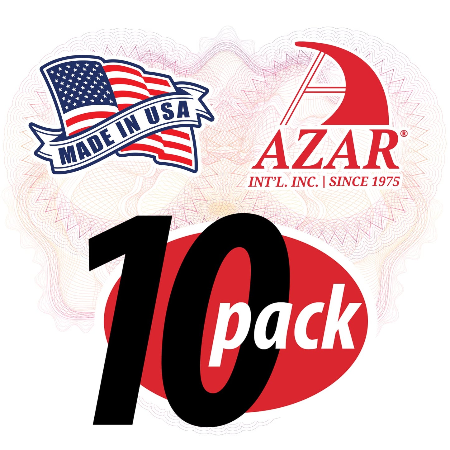 Azar Displays 142745 4.25" W x 11" H Vertical Top-Load Sign Holder