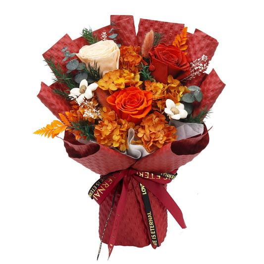 VTJMB Flowers for Delivery Prime, Preserved Flower Bouquet with Box, Birthday Dried Flowers Gift for Women, Mothers Day Gifts for Mom, Wife, Grandma, Friends