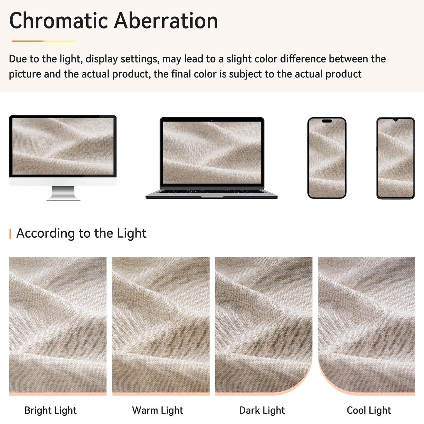 100% Blackout Shield Linen Look Textured Pinch Pleated Curtains Blackout Drapes 84 Inch Long 2 Panels Set, Cream Blackout Curtains for Bedroom & Living Room, 40" W x 84" L