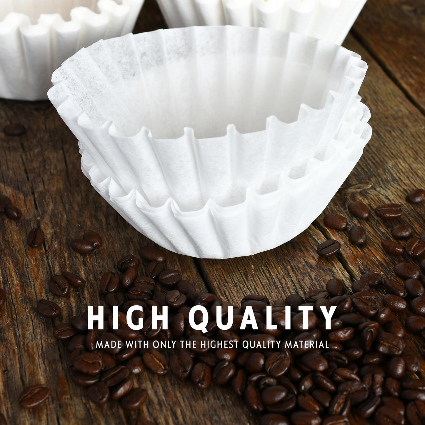 Parkway Essentials Commercial Coffee Filters (12.5" x 4.5") Fits BUNN, Fetco & Curtis 1.5–3 Gallon Coffee & Tea Machines Bulk Pack 250 Count for Restaurants, Cafés & More