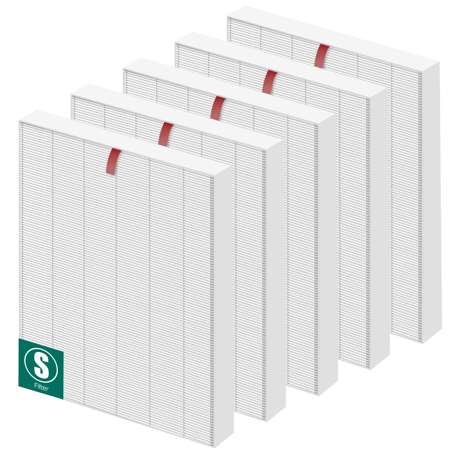 APPLIANCEMATES 5-Pack C545 Replacement Ture HPEA Filter for Winix Filter S 1712-0096-00