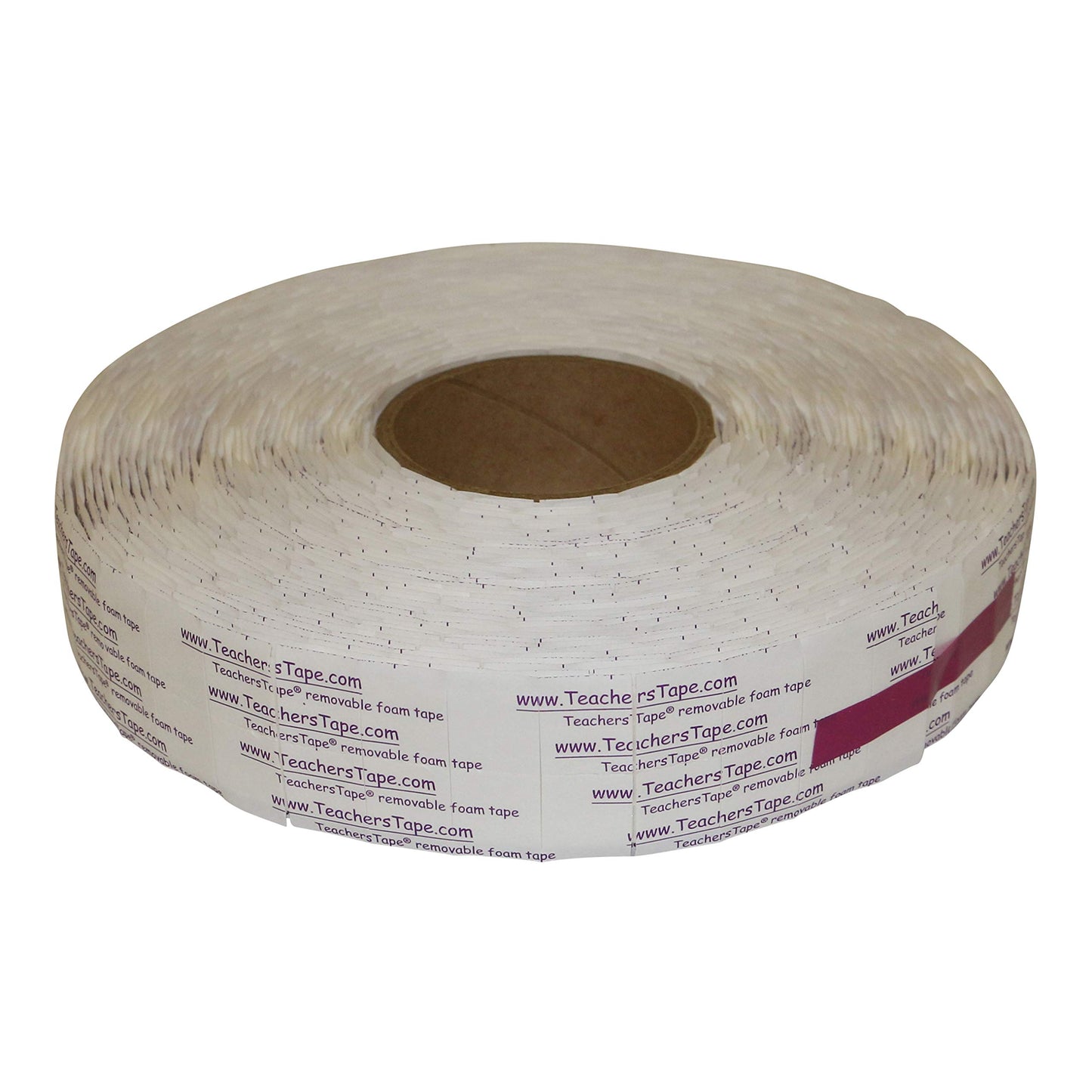 Duraco Teachers Tape™ Bulk Pack (2000 Pieces per roll), Double-Sided Removable Foam Tape for Wall Mounting