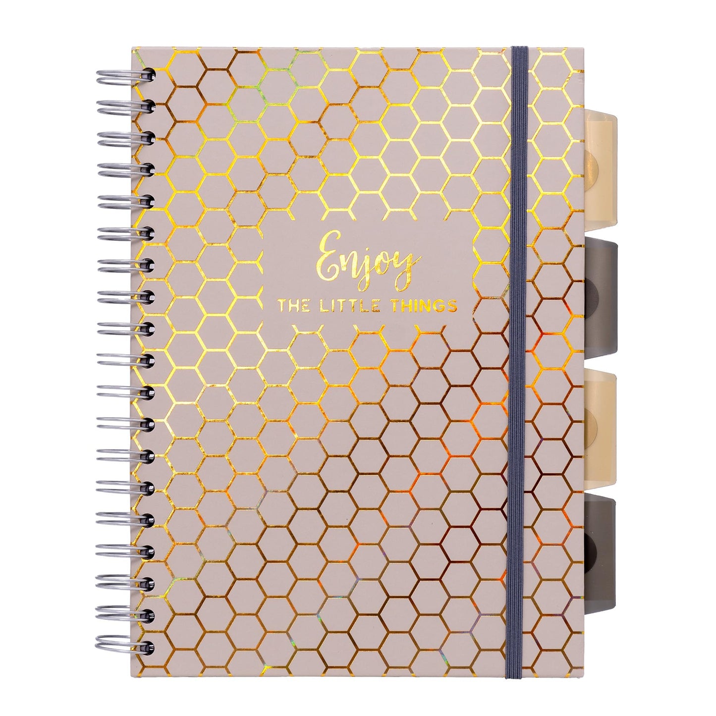 Pukka Pad Haze B5 Notebook – Pack of 3 Wirebound Notebooks with 5 Repositionable Dividers with Storage Pockets and Tabs for Organisation and Personalisation – 200 Pages, 100 Sheets of 80GSM Paper