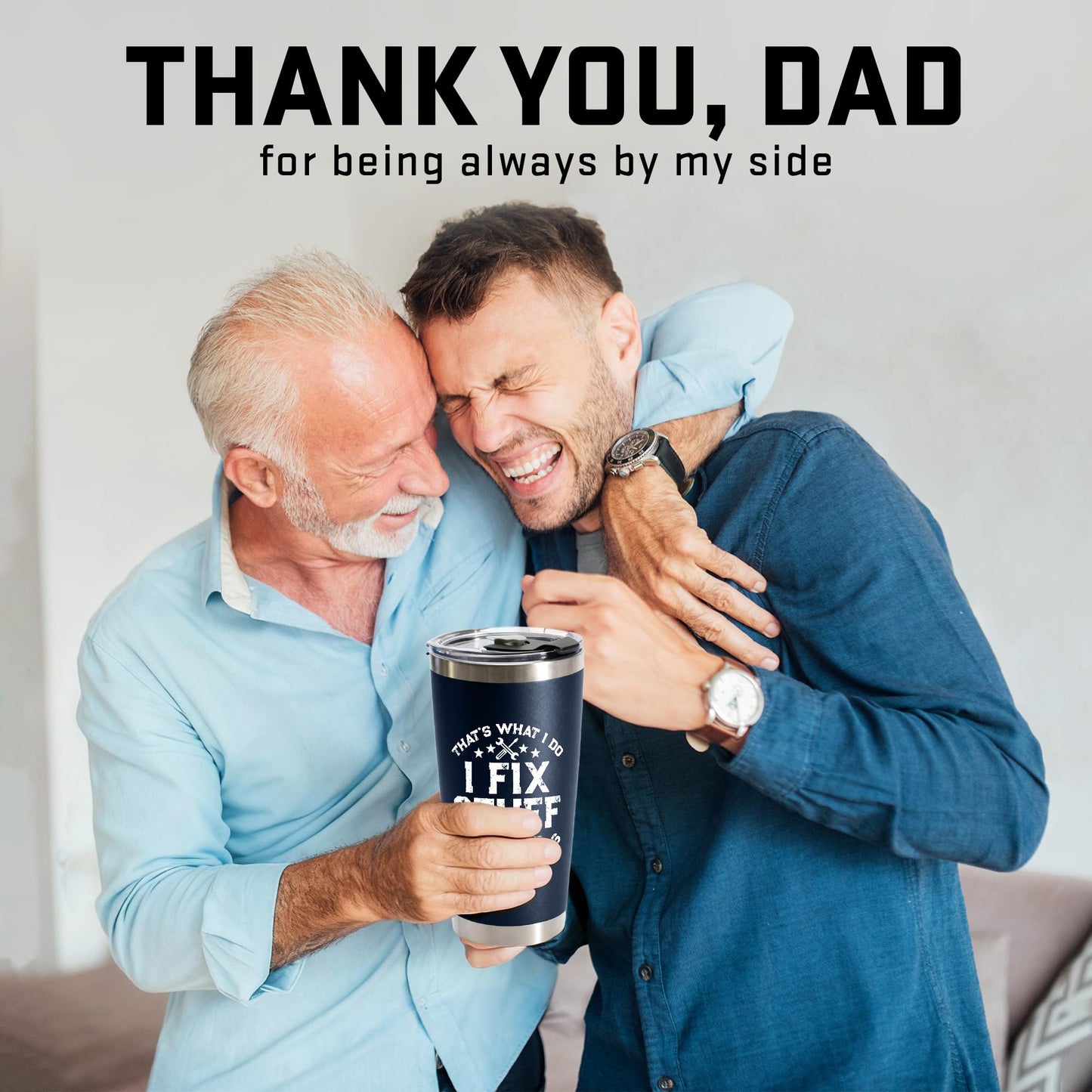 Fathers Day Gift for Dad from Daughter, Son - Birthday Gifts for Men, Dad, Him, Handyman, Grandpa - Dads Birthday Gift Ideas - Cool Mens gifts Ideas, Mens Birthday Gift Ideas - Men Tumbler 20Oz