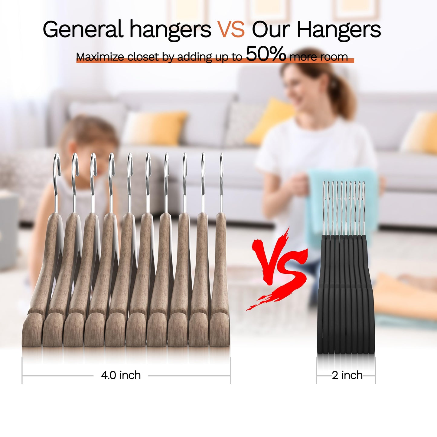 MLKJHHI Black Velvet Hangers 60 Pack, Slim Space Saving Suit Hangers for Closet Organizer, Rotating Silver Hook, Non Slip Clothes Felt Hanger Heavy Duty for Coat,Shirt, Pants, Camisole, Dress