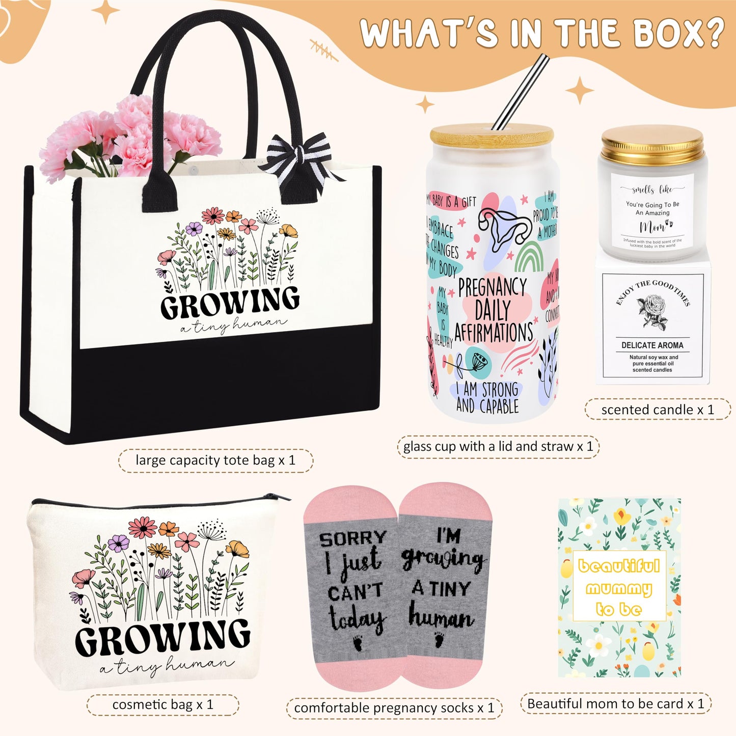 Pregnancy Gifts for Expecting Mom Mother Mommy to Be Gift Pregnancy Must Haves First Time New Mom Essentials Mama Gifts for Pregnant Women