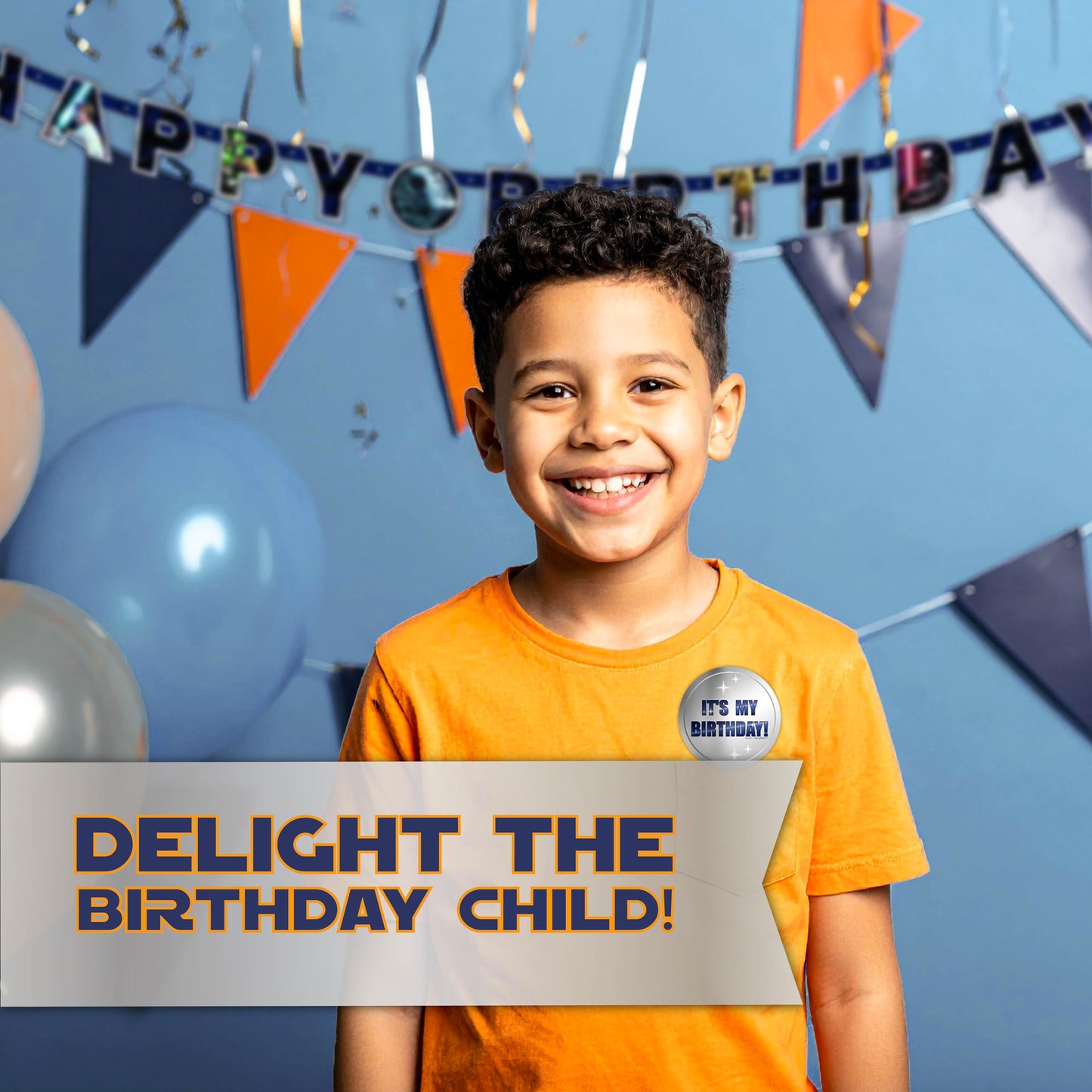 Star Wars Birthday Decorations | Serves 16 | Banner, Tablecloth, Plates, Napkins, Sticker | Star Wars Party Decorations